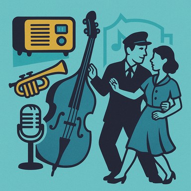 Forties music era Forties music era