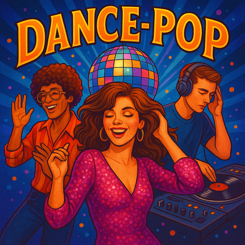 Dance-Pop music collage Dance-Pop genre spotlight