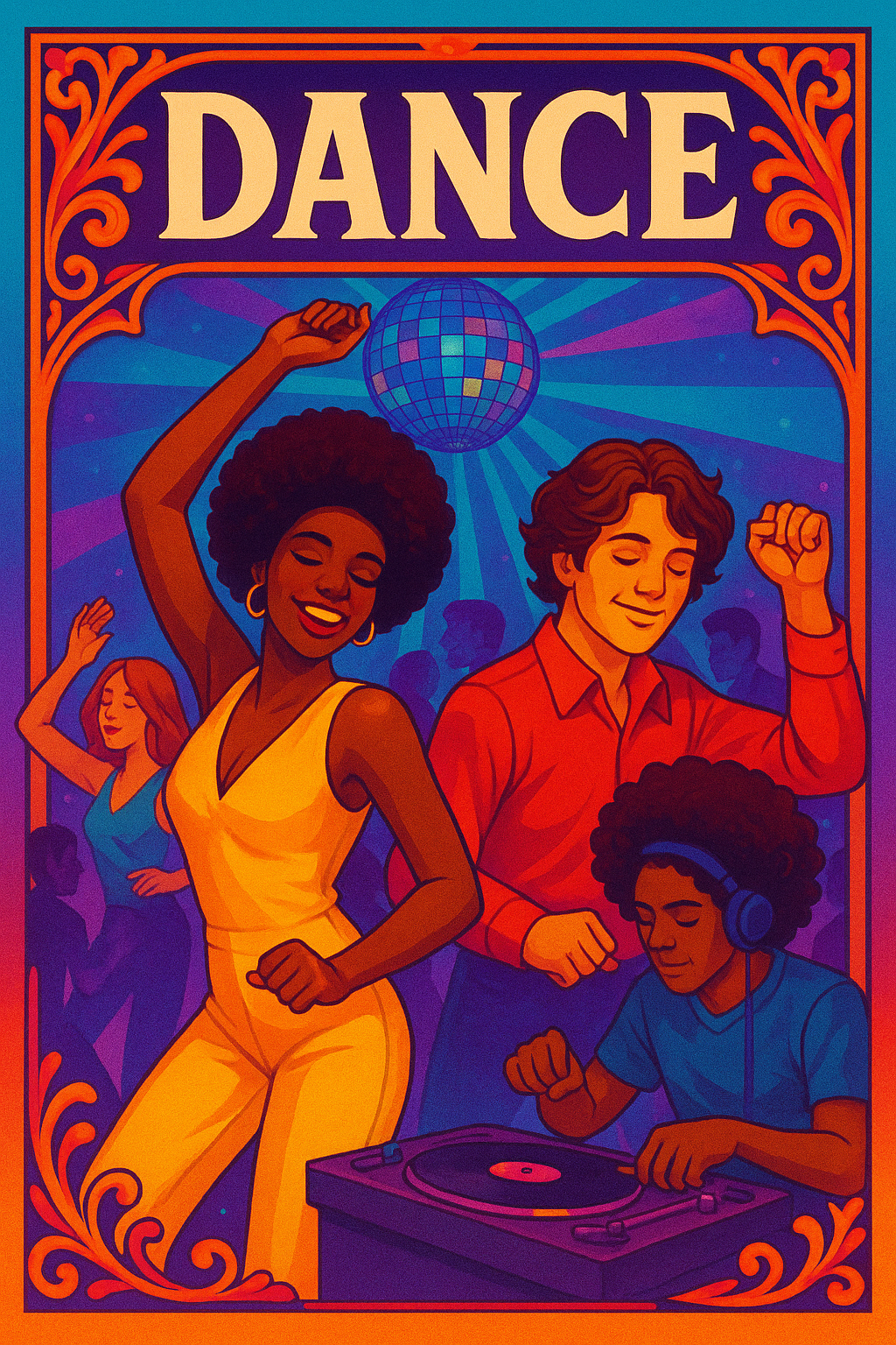 Dance music collage Dance genre spotlight