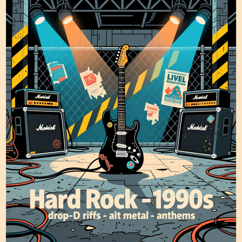 Hard Rock 1990s spotlight (Nineties) Hard Rock 1990s spotlight (Nineties)