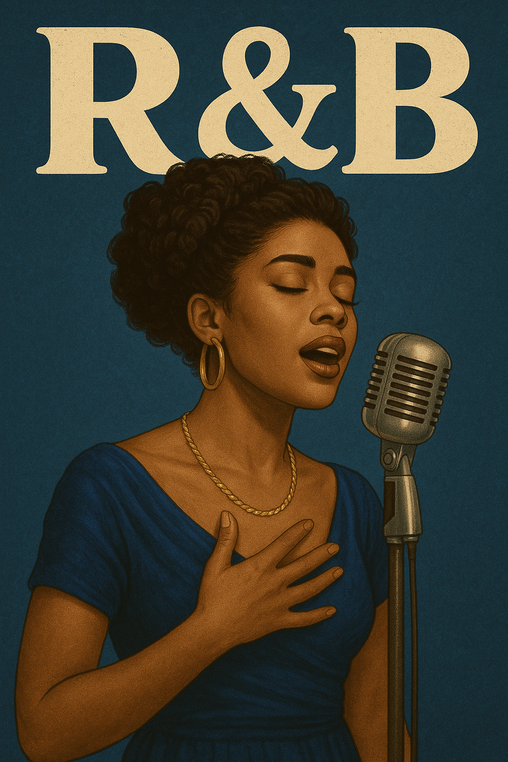 R&B music collage R&B genre spotlight